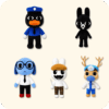 Animal Hospital Plush 5PCS