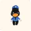 Cute Officer Duckman Animal Hospital Plush