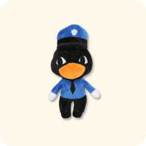 Cute Officer Duckman Animal Hospital Plush